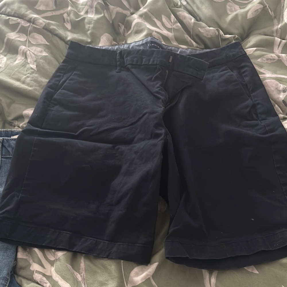 Women’s Navy Blue Bermuda Shorts